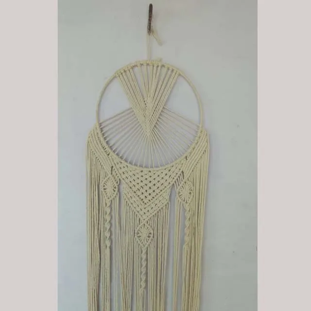 Handmade Weaving Macrame Wall Hanging For Home Decoration rope wall decor