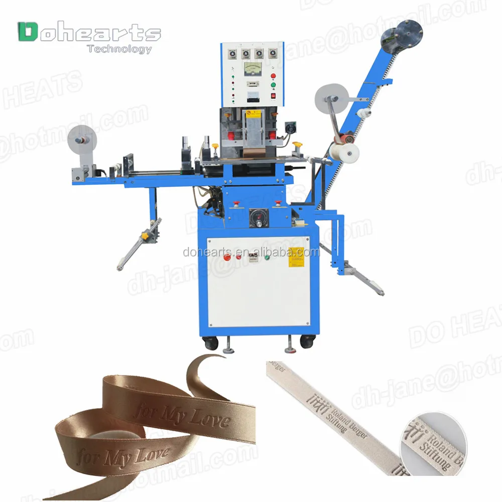 Высокочастотная 3D машина для тиснения тканой ленты, узкой ткани, эластичной тесьмы