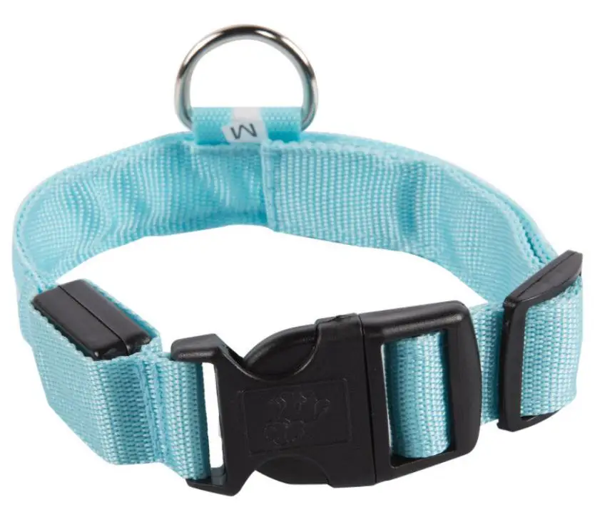 The hot sale flashing lights elastic light up led cat dog Collar USB rechargeable Collars