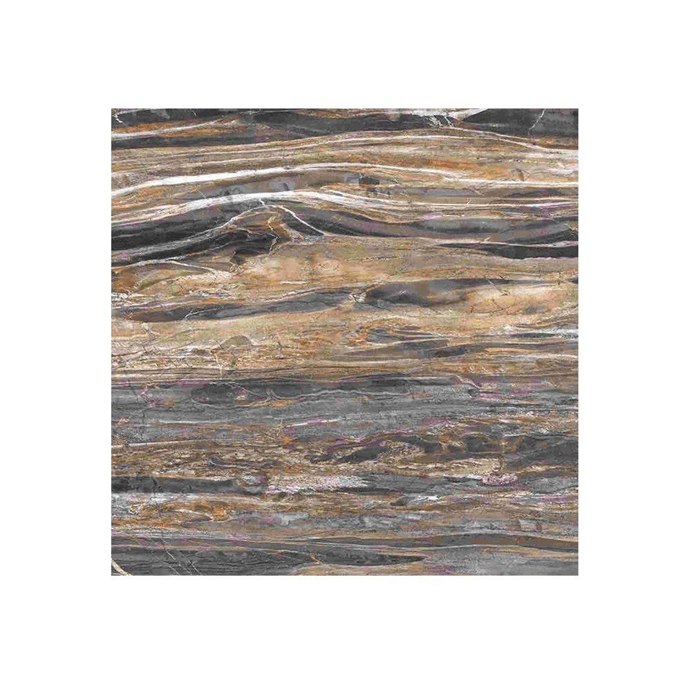 100% Genuine Optimum Quality Steel Choco Porcelain Floor Tiles Dynamic Luxurious Floor Tiles