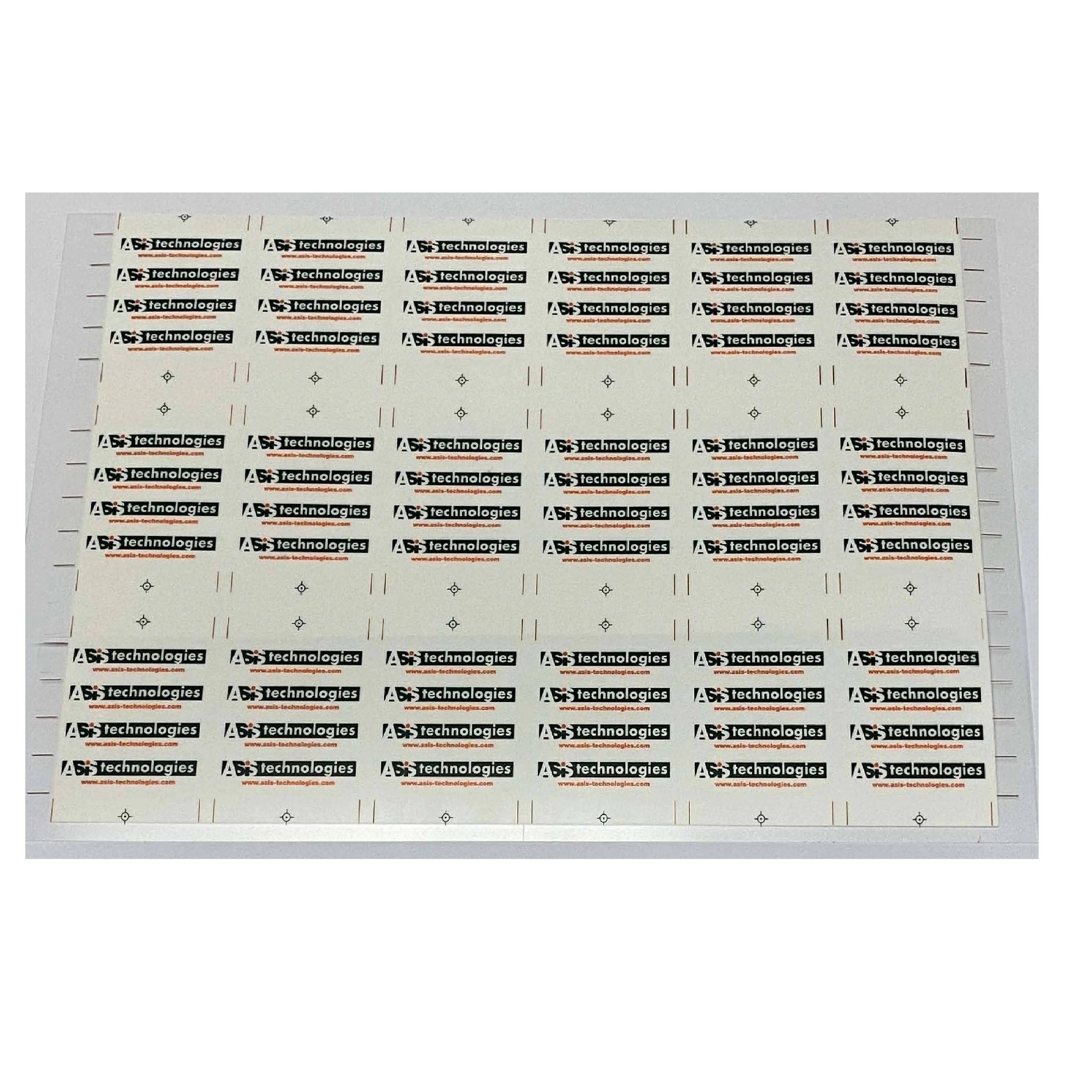 Silkscreen processing logo label custom from Singapore PET materials high-quality adhesives Design Color