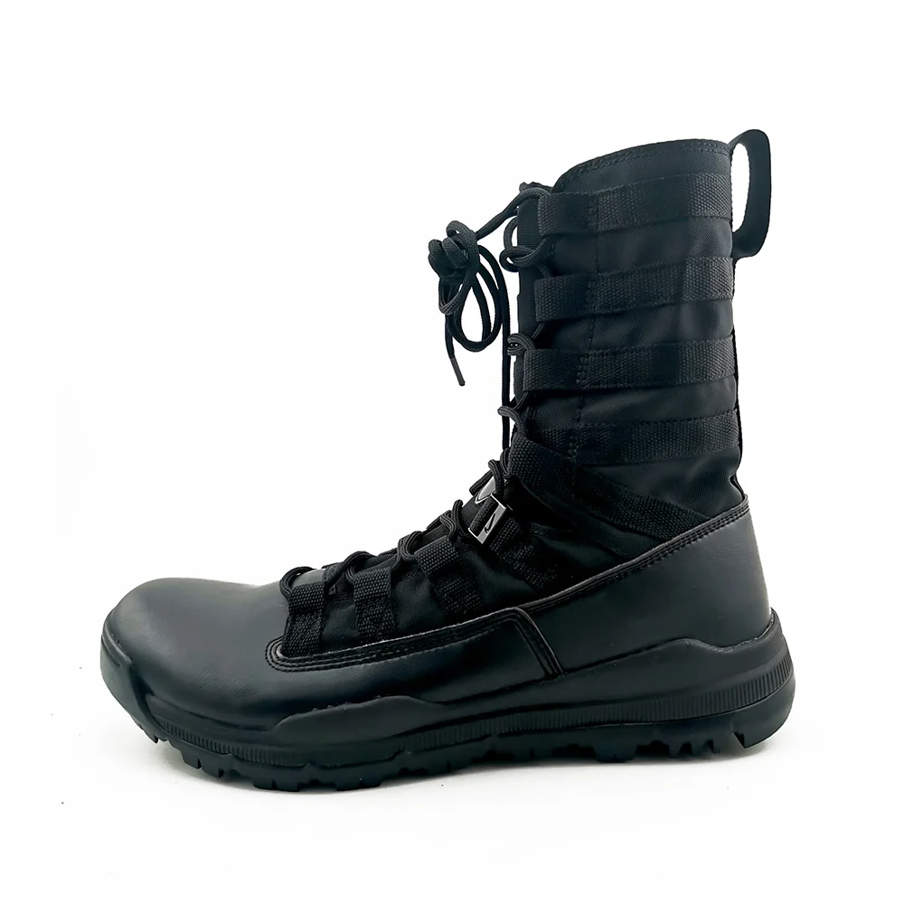 Hot sale OEM Work Shoe Black boots mens tactical boot millilitre tactical desert boots