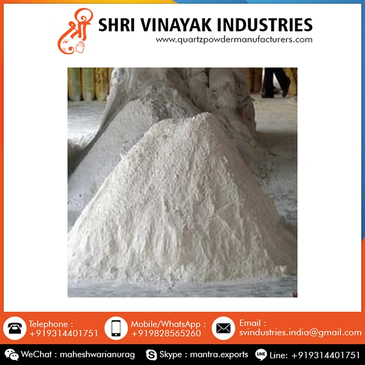Organic Quartz Silica Powder For Durability Indian Supplier Feldspar Powder Buy at Lowest Price