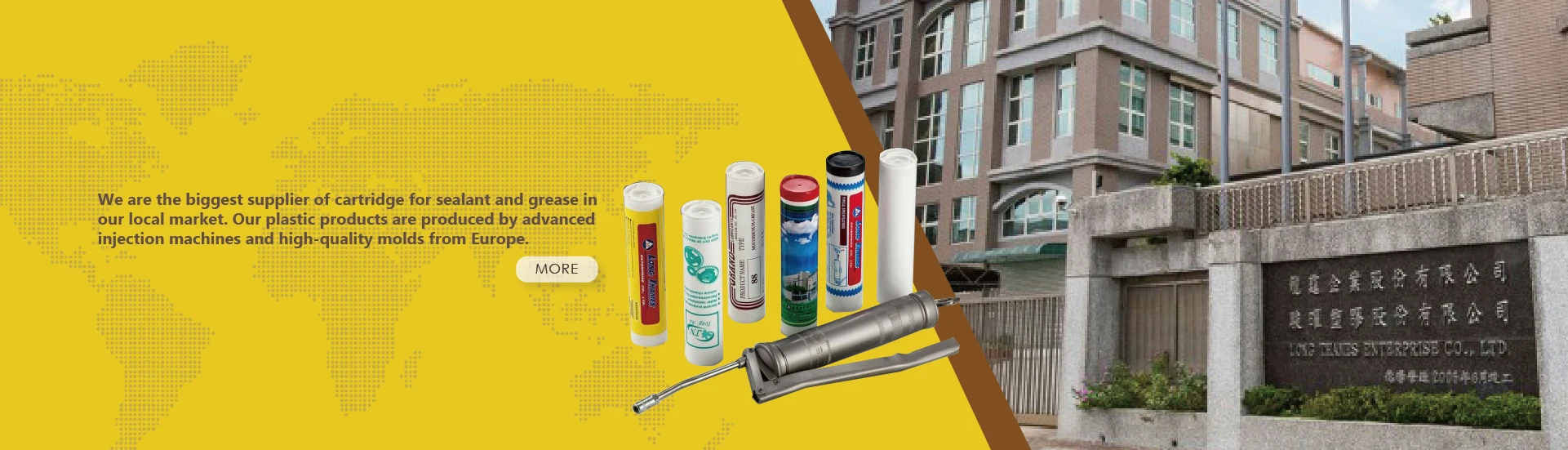 Industry Grease Lubricant Tube Manufacturer Empty Grease Cartridge