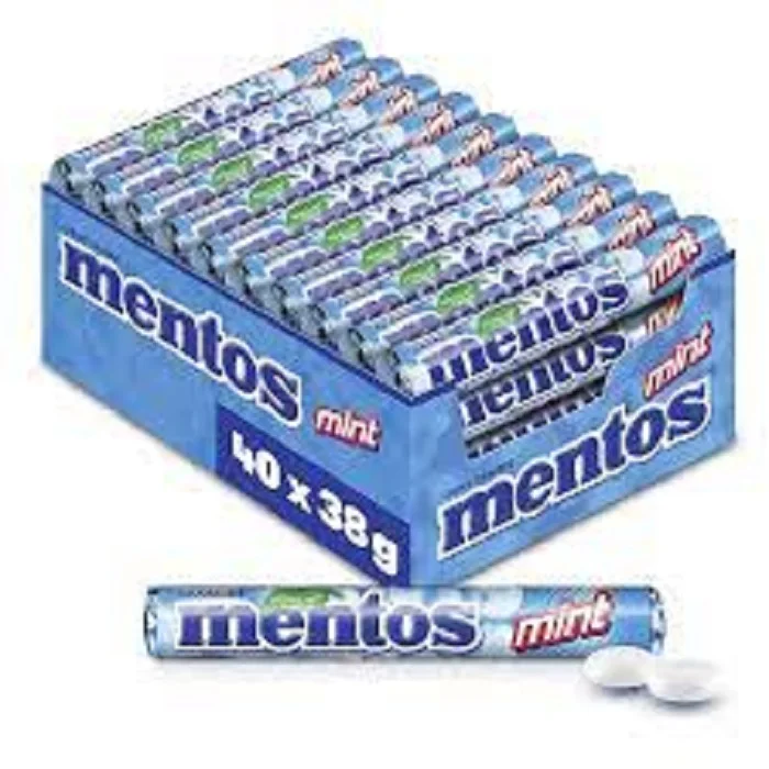Жевательные свежие десны Mentos