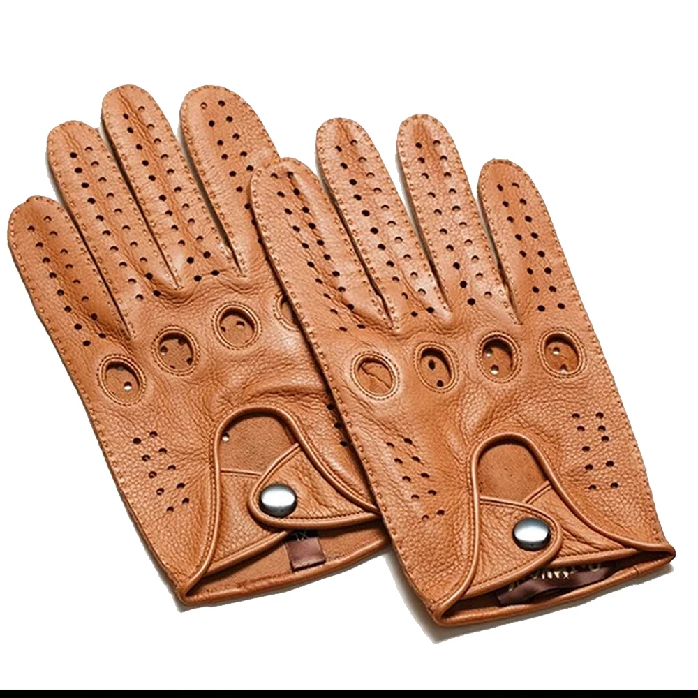 Защитные перчатки для вождения из овечьей кожи