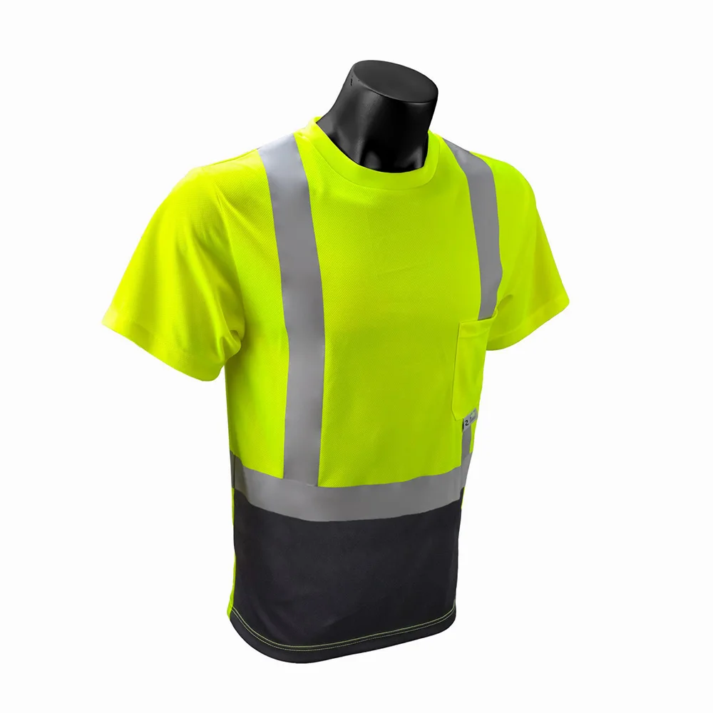 Block designed Hi viz Shirts Construction Safety Reflective Wholesale cheap Price Shirts