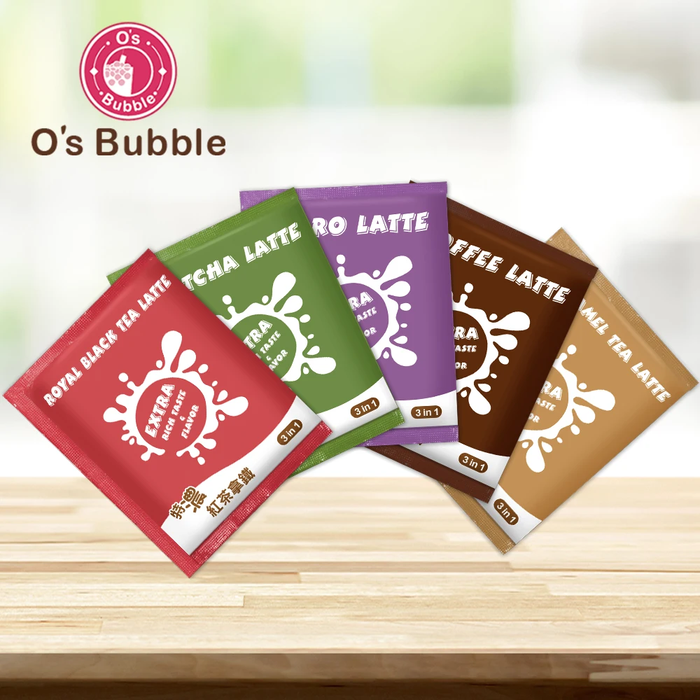 Taiwan 450g 3 In 1 Bubble Milk Tea Pearl Tea Powder Supplier