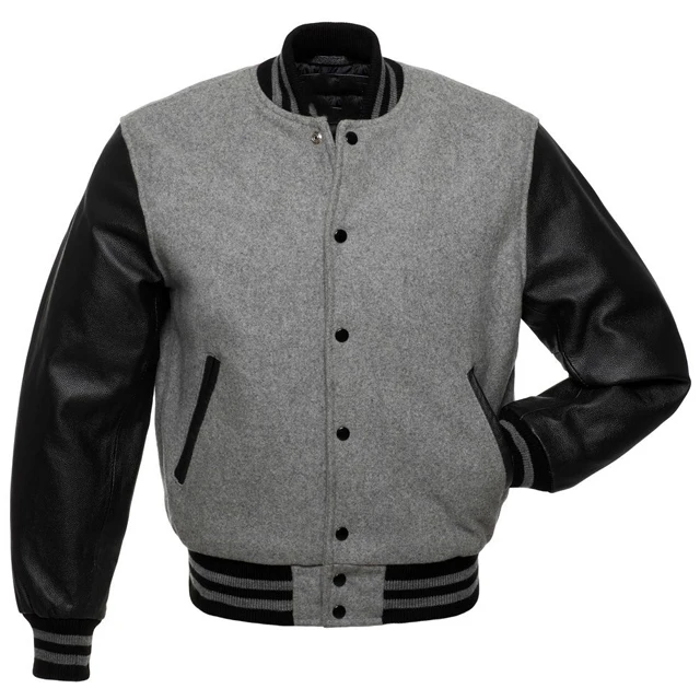 High Quality Custom Varsity Jacket Custom Logo Blank Wool Baseball Varsity Letterman Jackets Satin Varsity Jacket Wholesale