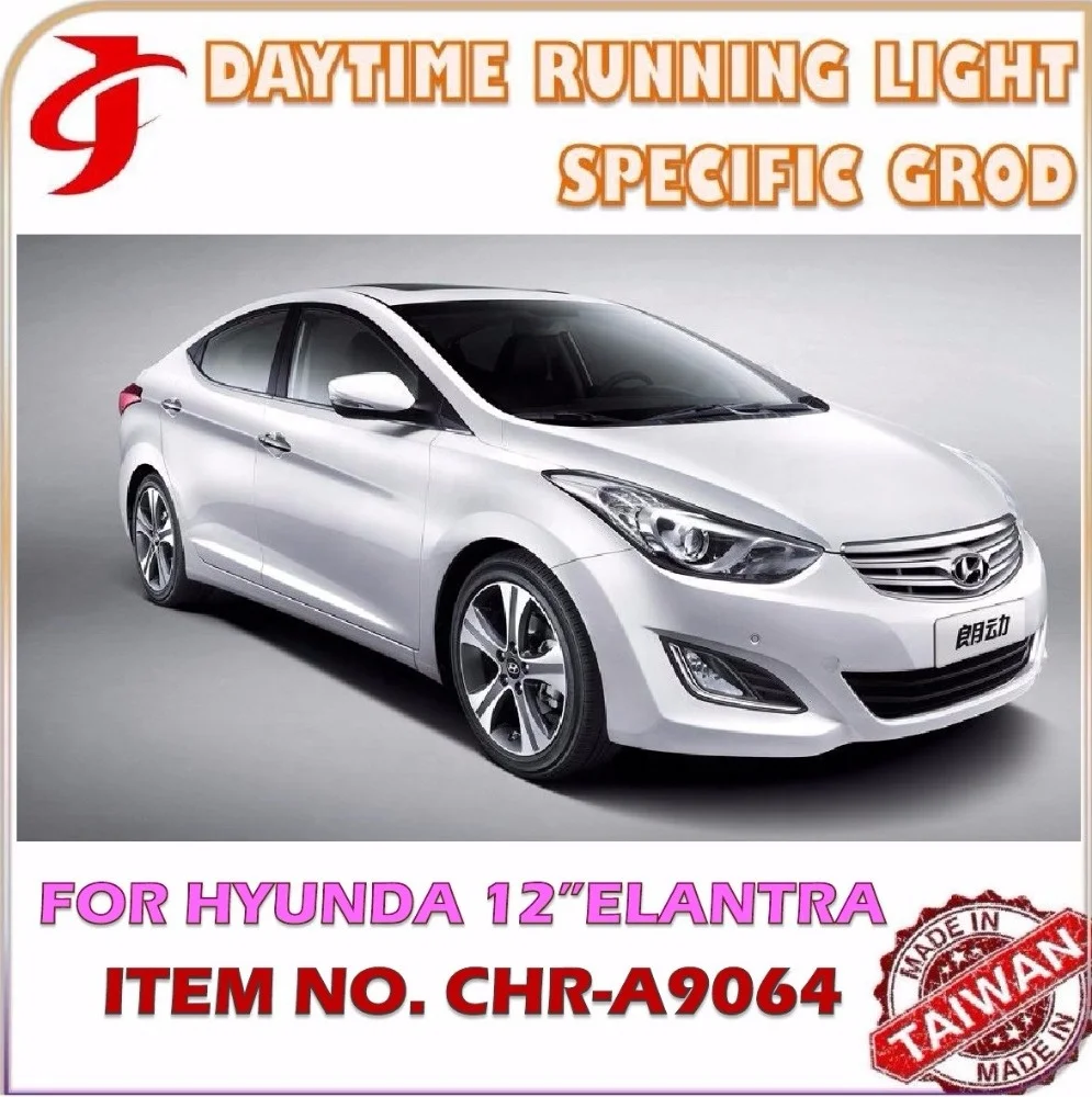 Exclusive Design FOR HYUNDA ELANTRA 2012 CAR DRL Daytime Running LIGHT