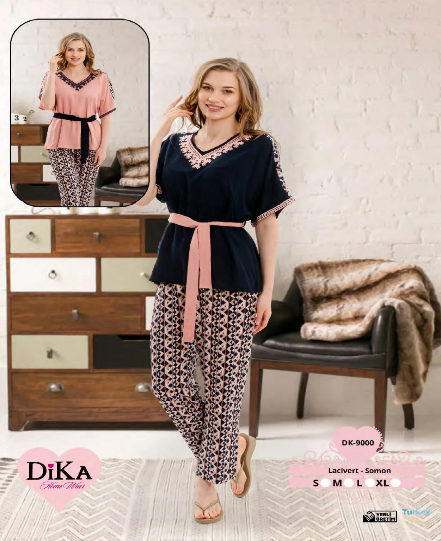 Ship Wholesale summer new style pajamas set women tops pant homewear clothes for women