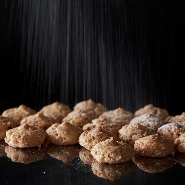 Хрустящее миндальное печенье, итальянские Амаретти 200 г, высокое качество