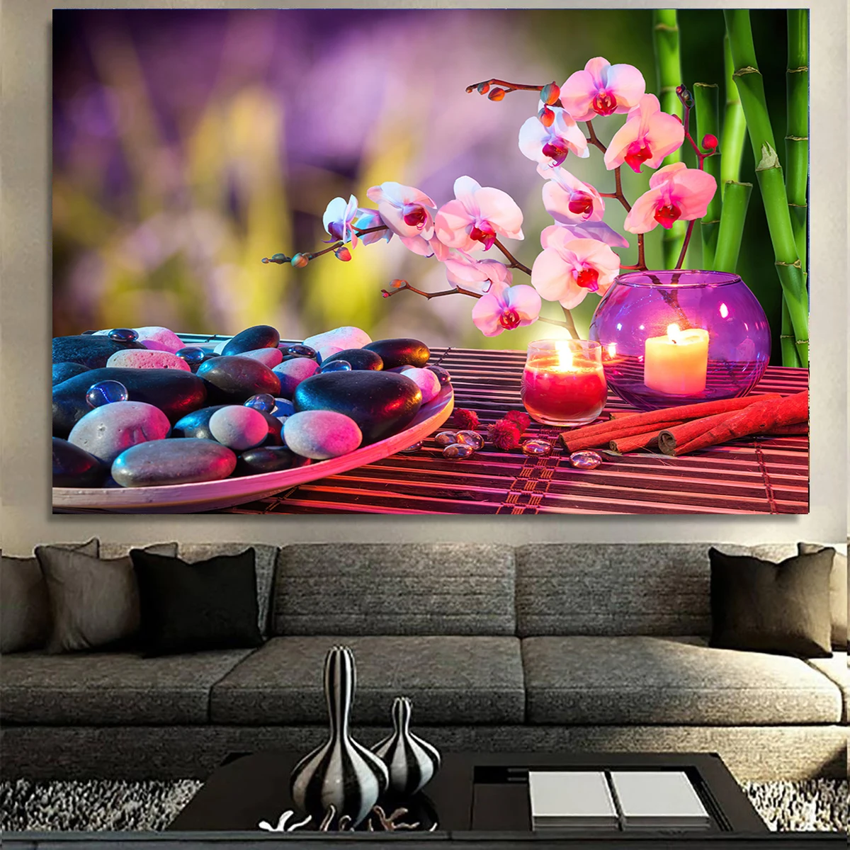 Modern Spa Massage Parlor Wall Art Pictures For Home Decor Cuadros Living Room Decoration Canvas