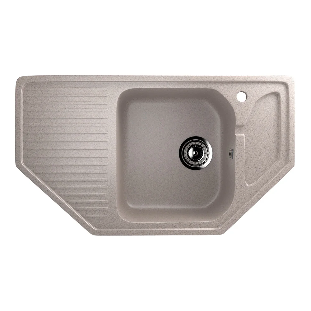Top quality composite kitchen sink ULGRAN U-109 artificial stone, sink