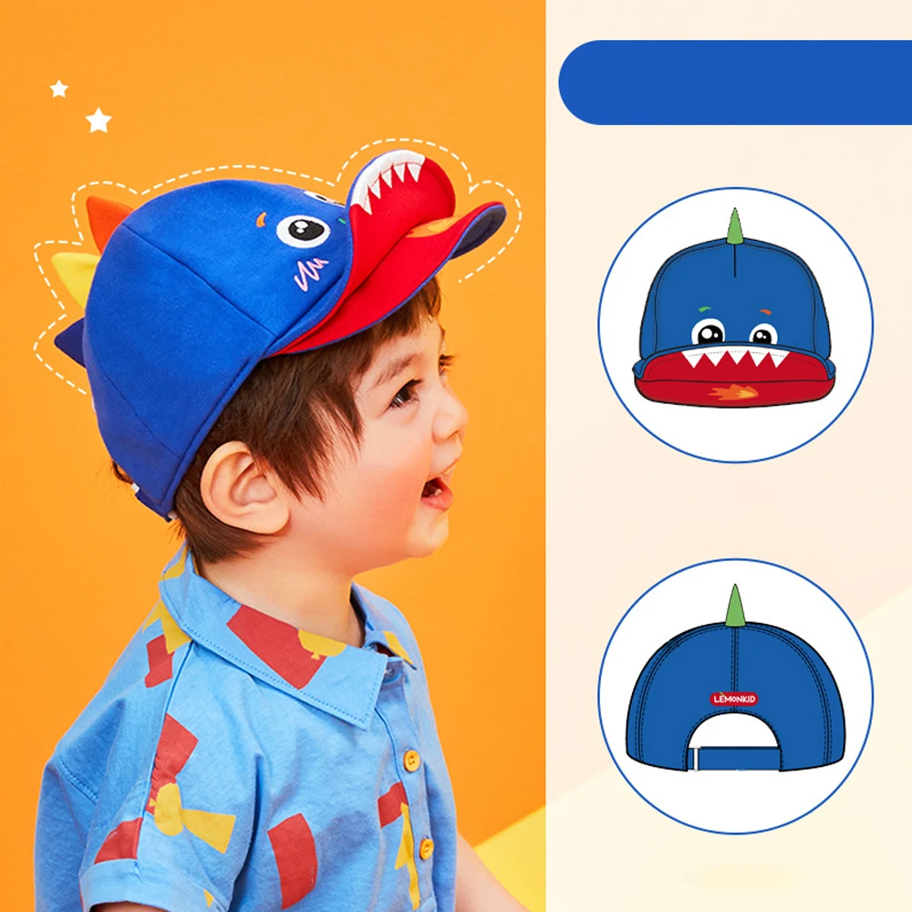 Wholesale Casual Baseball Cap With Embroidery Character Baby Cap Kids Baseball Hat