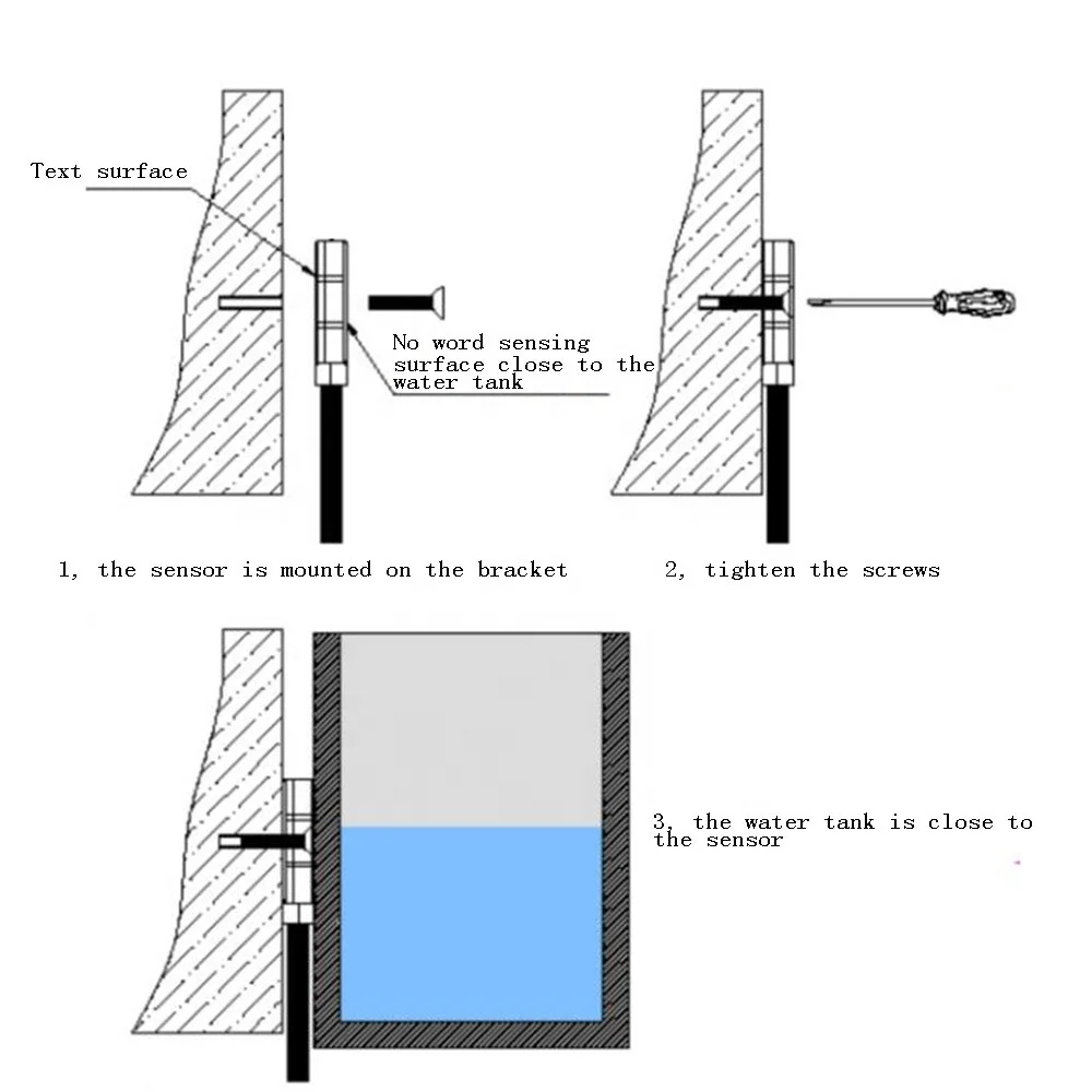 Taidacent Water Tank Fish Tank Water Leak Detector Liquid Level Gauge Detection Alarm Switch DIY Electronic Water Level Sensor