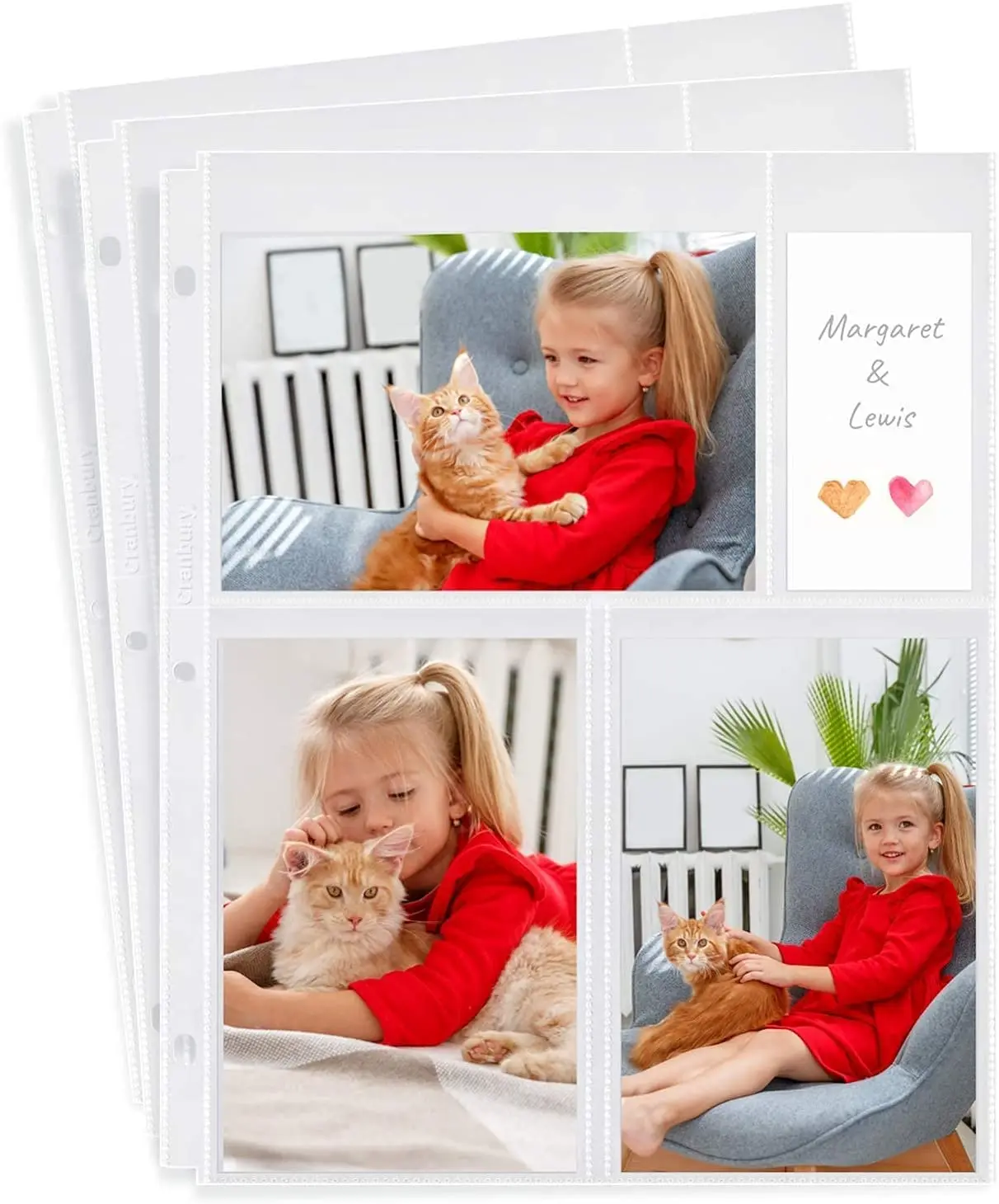 Оптовая продажа на заказ водонепроницаемые прозрачные 4x6