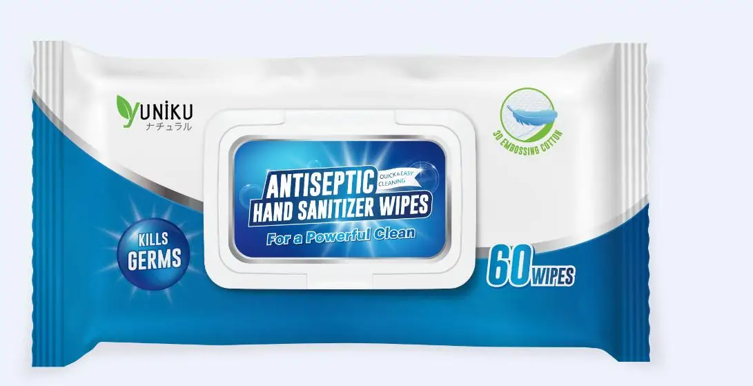 
Antiseptic Hand Sanitizer wipes 