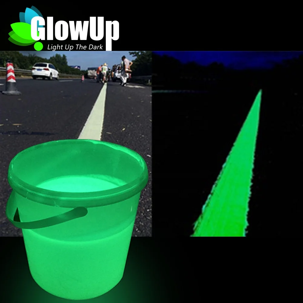 Quick-drying waterproof luminous paint, can be used for road painting