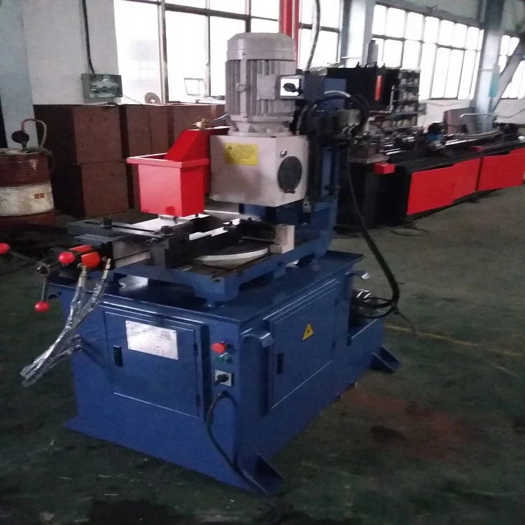 MC-355B Hydraulic  Semi Automatic pipe cutting machine pipe cold cutting machine pneumatic circular saw pipe cutting machine