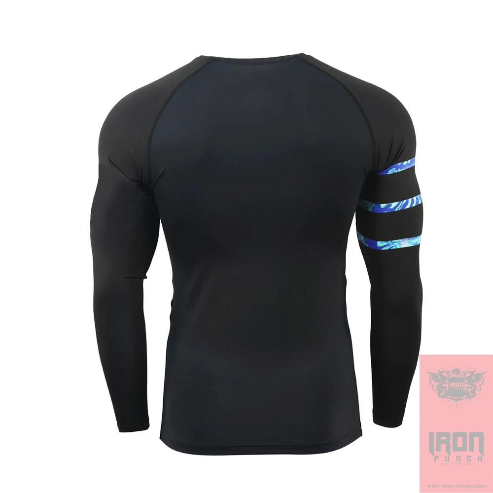 Rash Guard Bjj Rash Guard Factory Custom New Arrival Polyester / Nylon Sports Long Sleeve Men Plain Rash Guards Wholesale