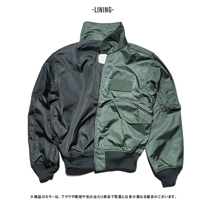 
High quality CWU36P Flight Jacket Black Color made in japan 