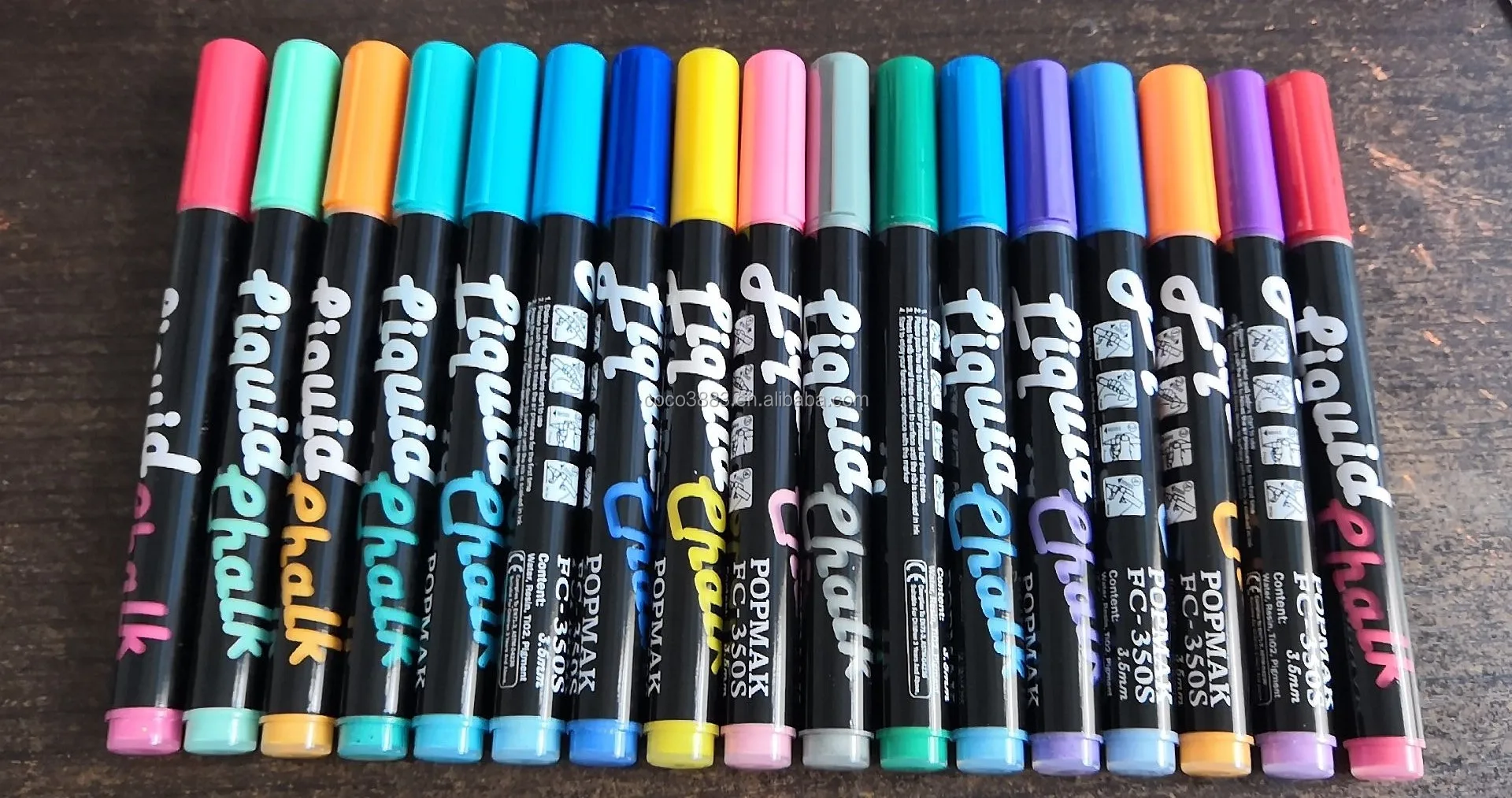 8 MM Parallel tip Top Selling Wet erase Valve system chalk marker