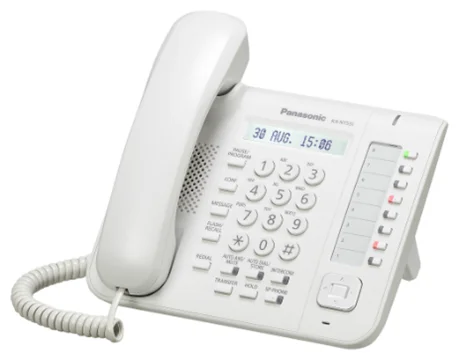 Panasonic KX-NT551 Corded Phone Cord Telephone 1 Lline backlight LCD display full duplex speakerphone