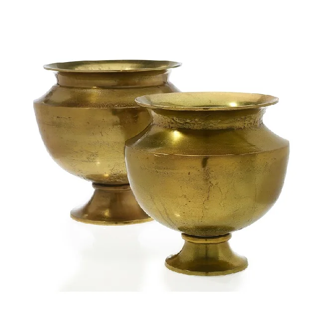 Decorative Metal Flower Vase Gold Finished Handmade Designer Flower Holder Hot Selling Luxury metal Flower Vase