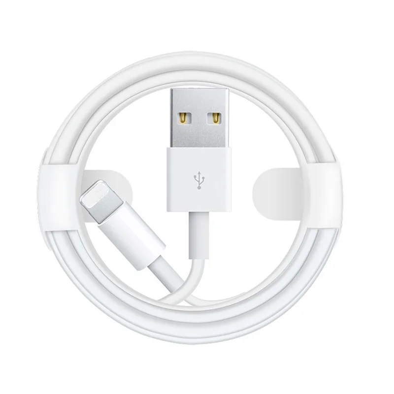 1m оригинал качественный usb-кабель для передачи данных зарядный кабель iPhone 6S 6 7 8 плюс размер 11 Pro XS Max X XR SE 5S 5C 5 зарядного устройства
