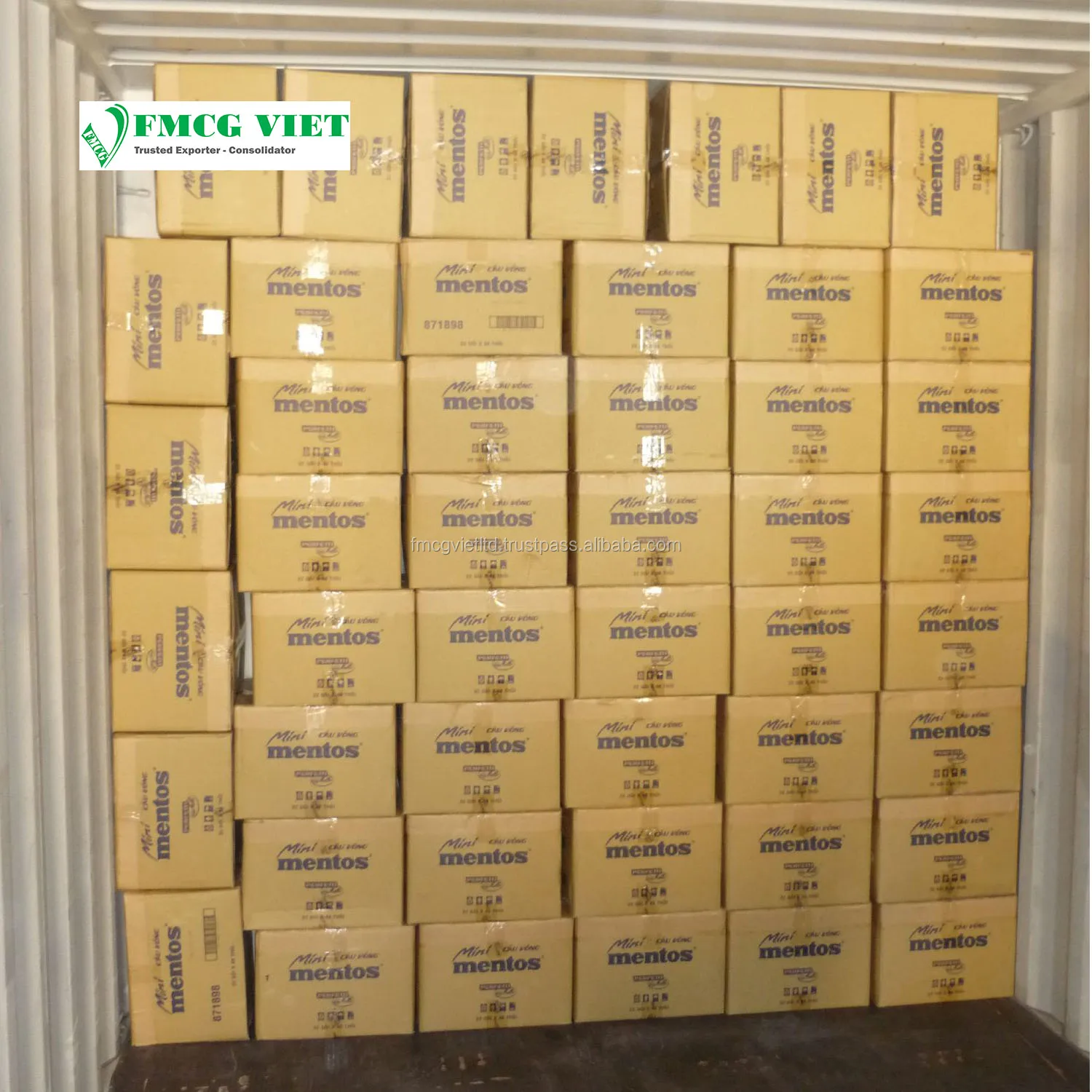 MENT0S CHEWING GUM PURE FRESH LIME TUB 61.25G