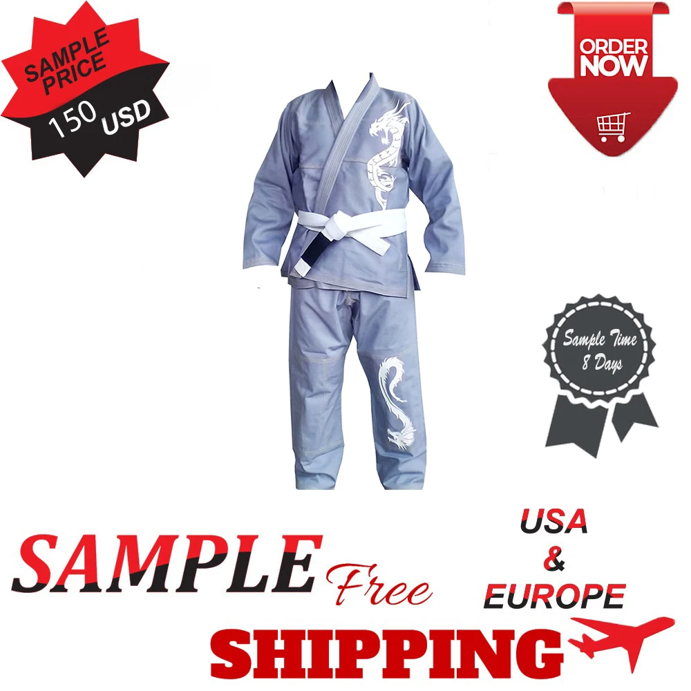 Спортивные костюмы rvca bjj gi judo noir из 100% хлопка для бразильских тренировок MMA смешанных боевых искусств Jiu Jitsu Gi BJJ