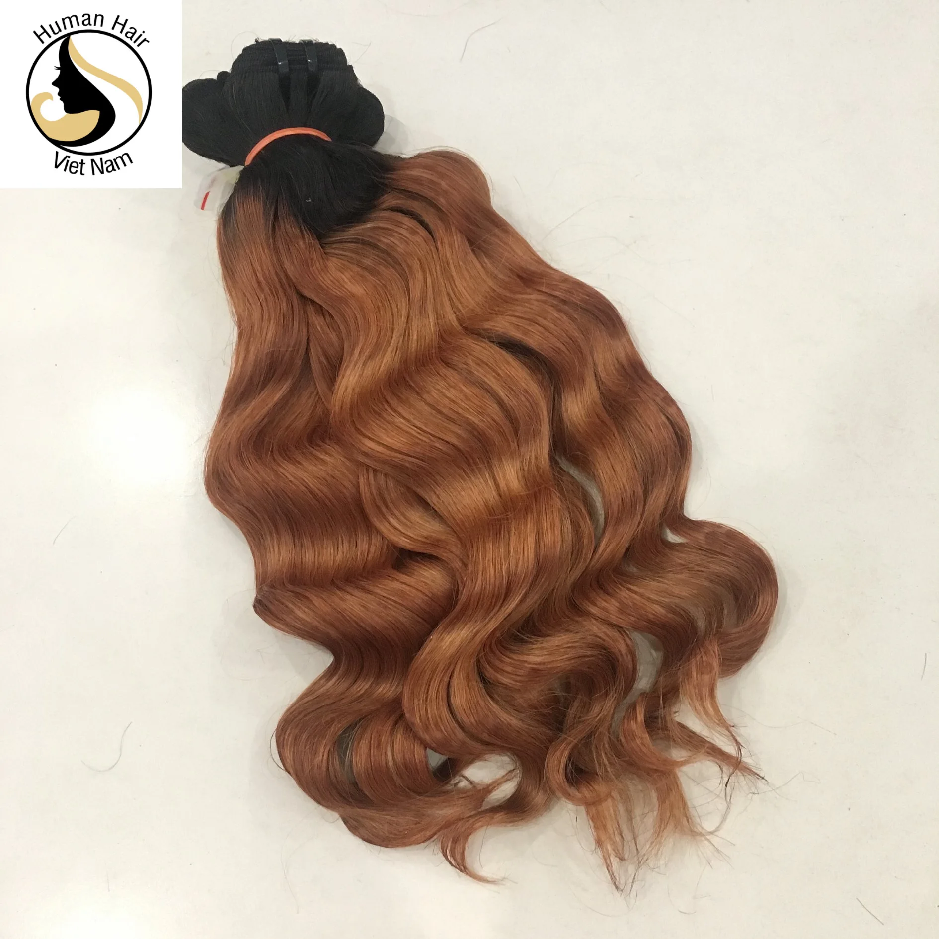 100% Nature, Raw Remy, NO chemical processing ,Wavy Vietnam Human Hair
