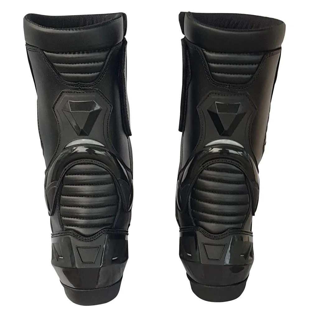 Motorbike Riding Boots Men And Women Motorcycle Leather Boots Touring Racing Sports Shoes For Sale