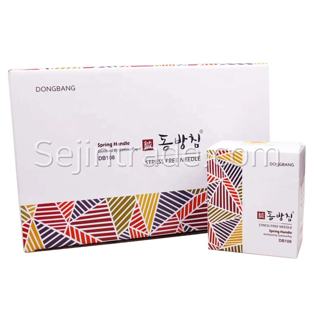 
 DB108C иглы для иглоукалывания мешочком стандарт, нержавеющая сталь иглоукалывание Dong Bang ручной вязки с труба на солнечных батареях (1000 шт./кор.)  