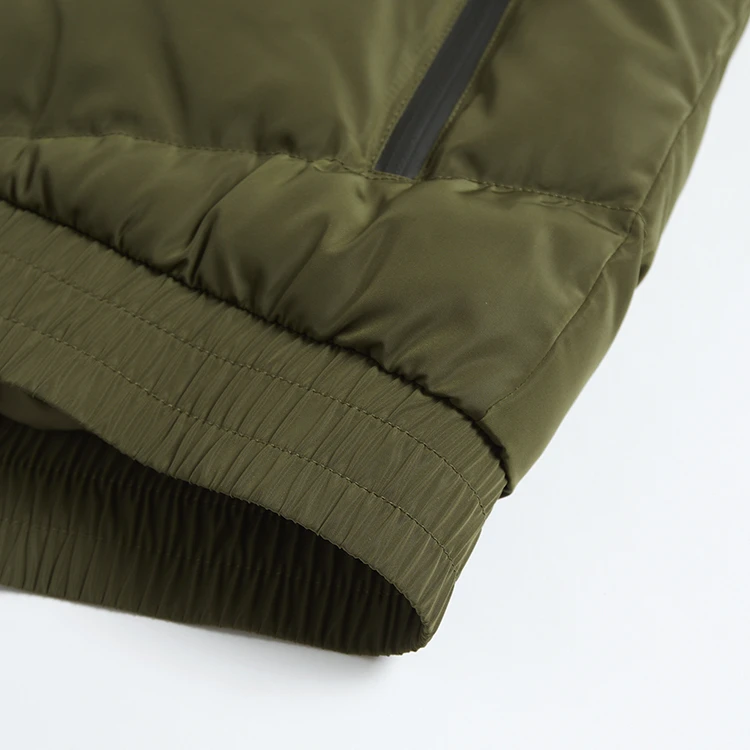 Новая мужская куртка-блузон с логотипом под заказ оптовая продажа водонепроницаемая ветрозащитная зимняя теплая куртка-бомбер на молнии куртка-пуховик