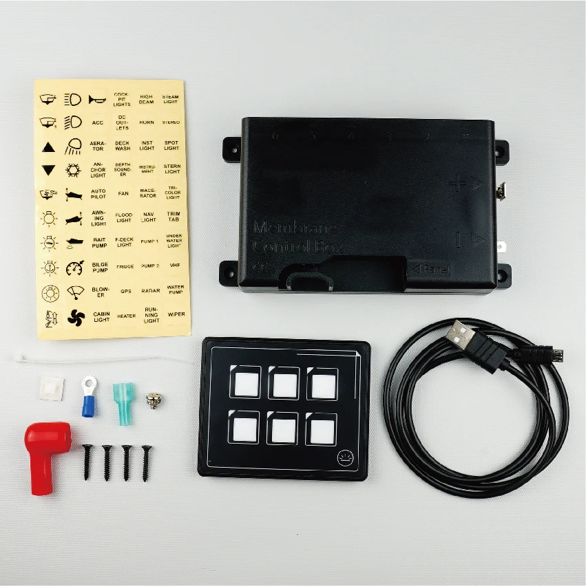  6 банда 12v Сенсорная панель