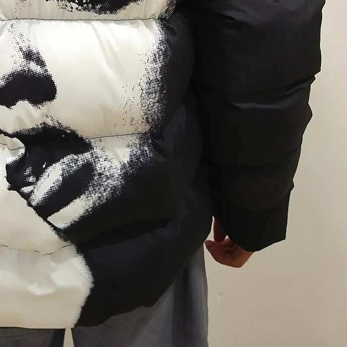 Custom logo with  branded quality soft wind breaker puffer jackets/ purple Blue men quilted padded jacket men