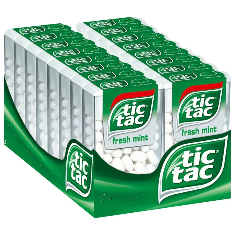 Tic Tac Freshmint Singles, 1 oz, 12 Count