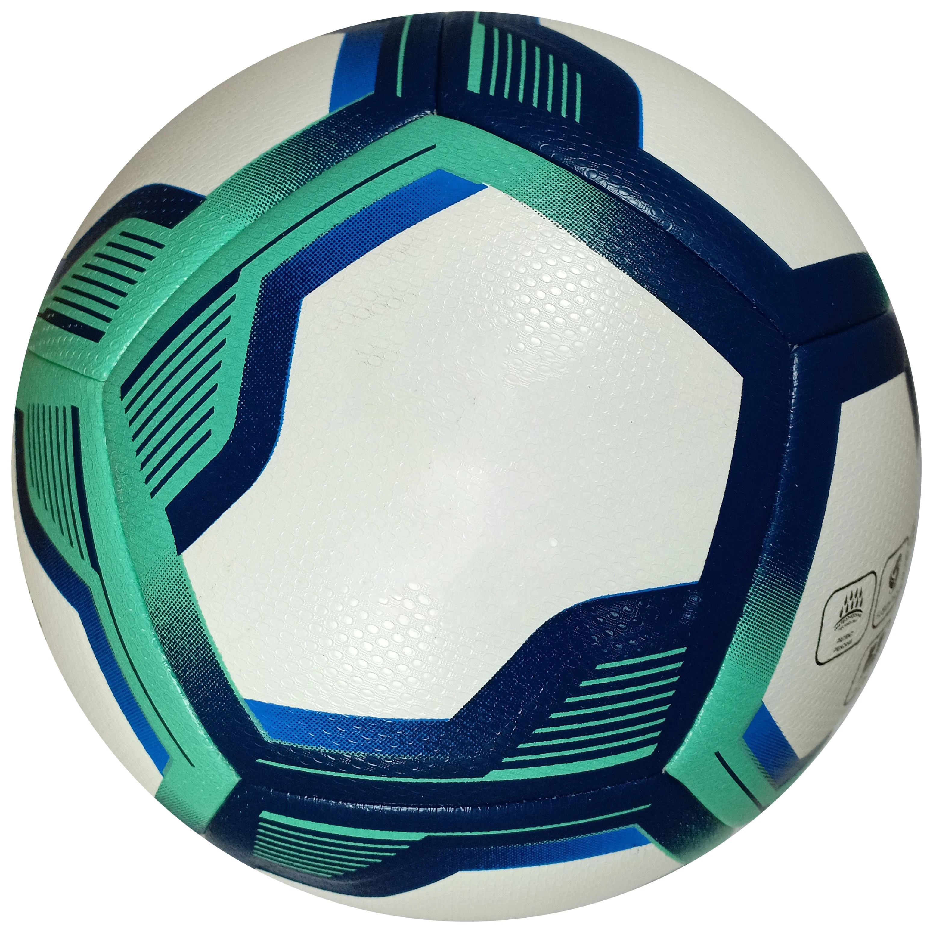 Low price direct sales professional balls pu leather football size 5 soccer ball for sale red and blue