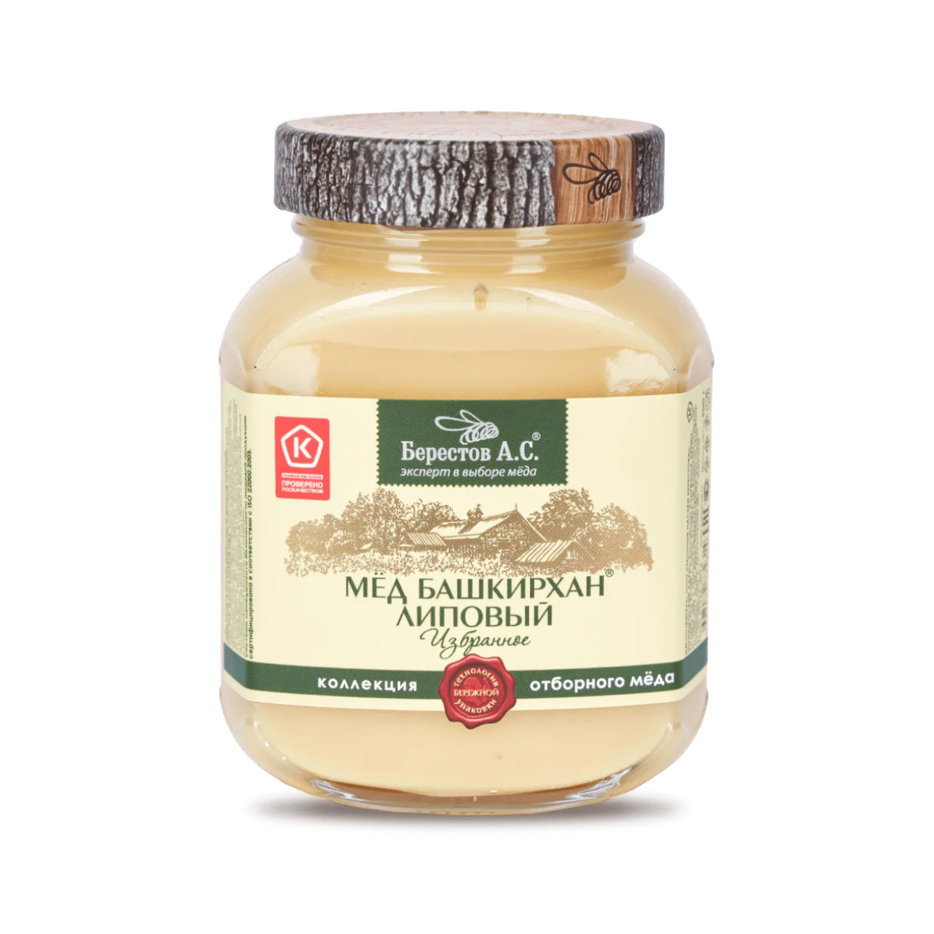 Natural Creamy Linden honey collection SELECTED 500g