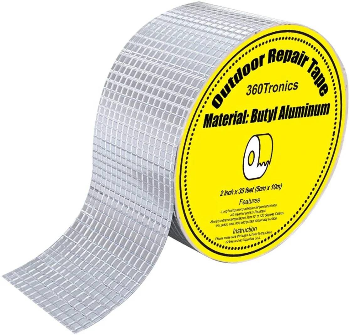 Водонепроницаемая алюминиевая Бутилкаучуковая лента уличная герметичная бутиловая уплотнительная лента герметичная лента