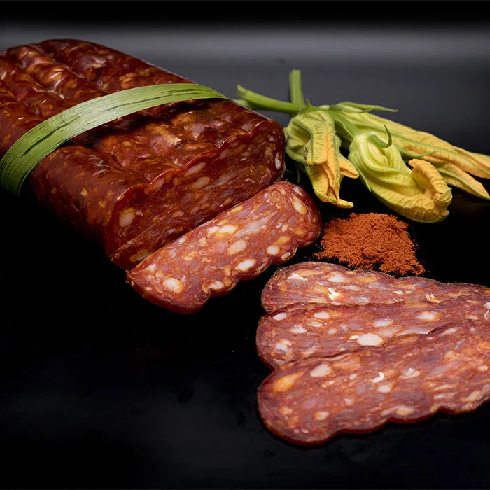 Top calabrian product quality Italian Sausage salami 350g for dinner