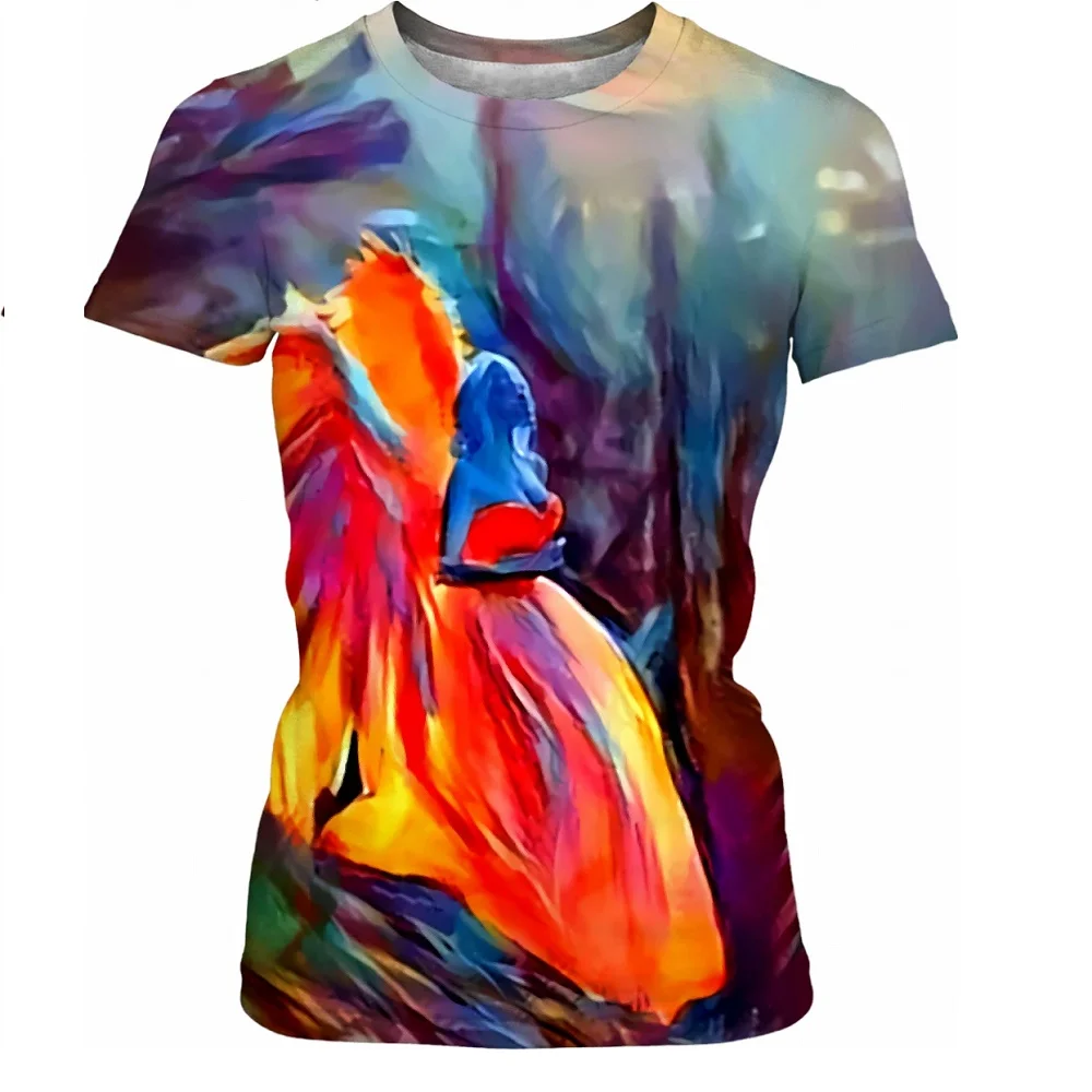 
Allover sublimation printed casual fashion O neck Men t shirt Wholesale price 3D printed Men tee shirt polyester promotional tee 