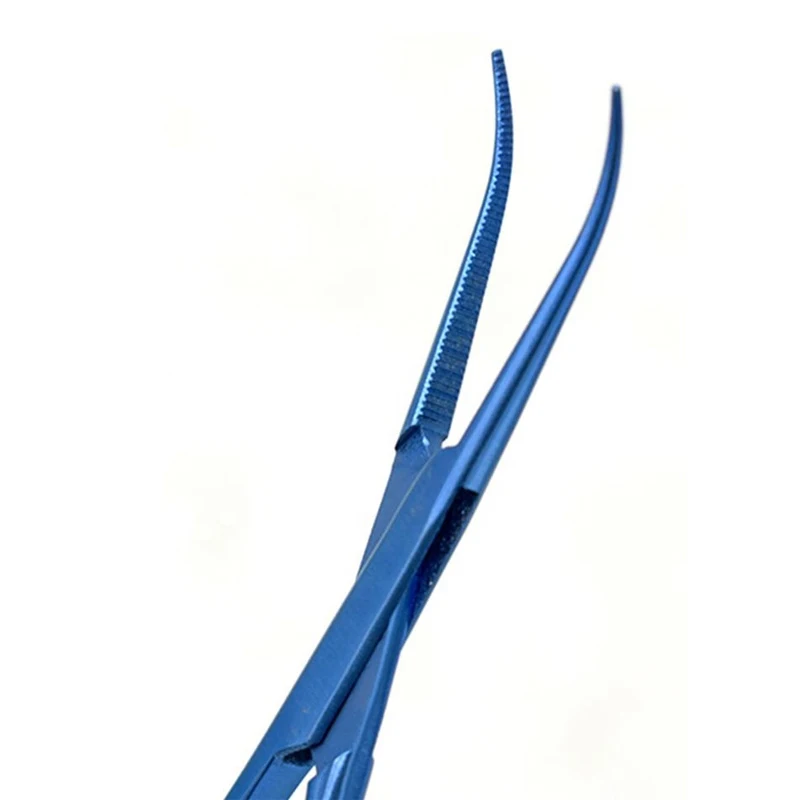 
Ophthalmic Surgical Instruments Titanium 12.5cm Halsted Forceps Needle Holder Forceps 