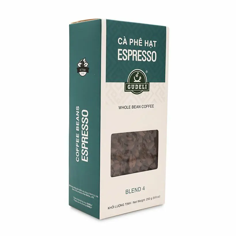
Coffee Beans roasted GUDELI coffee Blend 4 