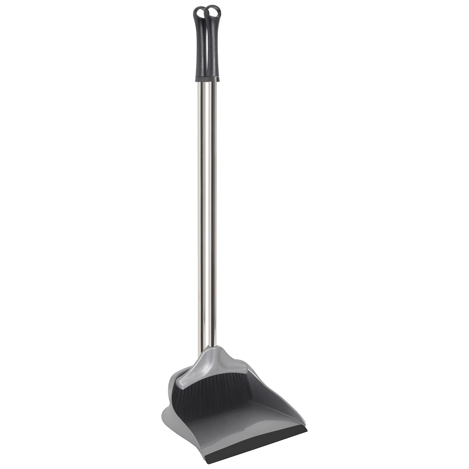 
Upright Sweep Set with Metal Sticks and Broom Hanger - Indoor Broom and Plastic Dustpan with Rubber and Foot Fix | Made in Italy 
