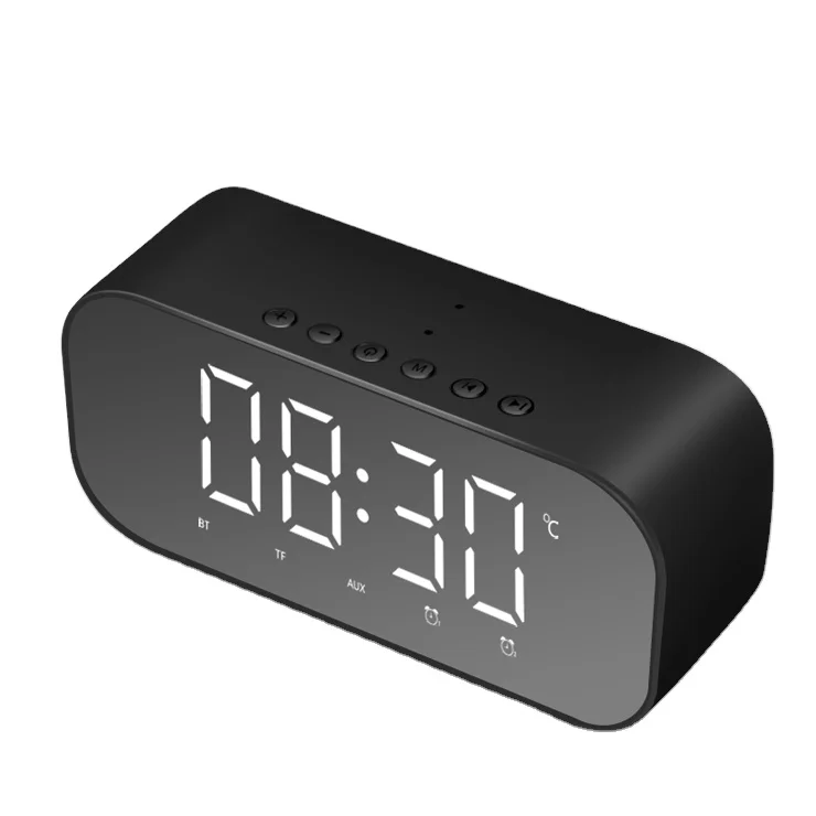 Мини беспроводной Bluetooth динамик с будильником SD карты портативный Bluetooth динамик