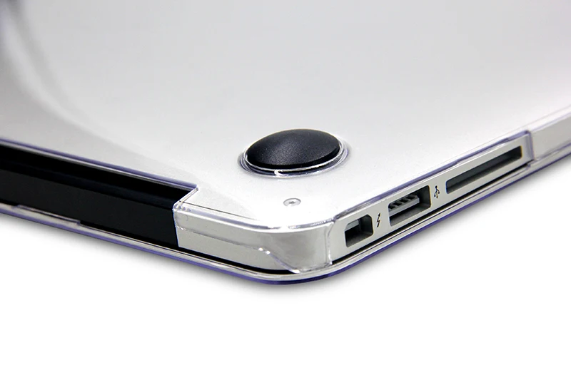  Прозрачный пластиковый жесткий чехол для macbook pro