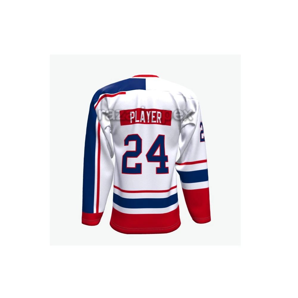 Новейший дизайн Джерси для хоккея с шайбой полиэстер командные клубы Лига сублимация мужчин